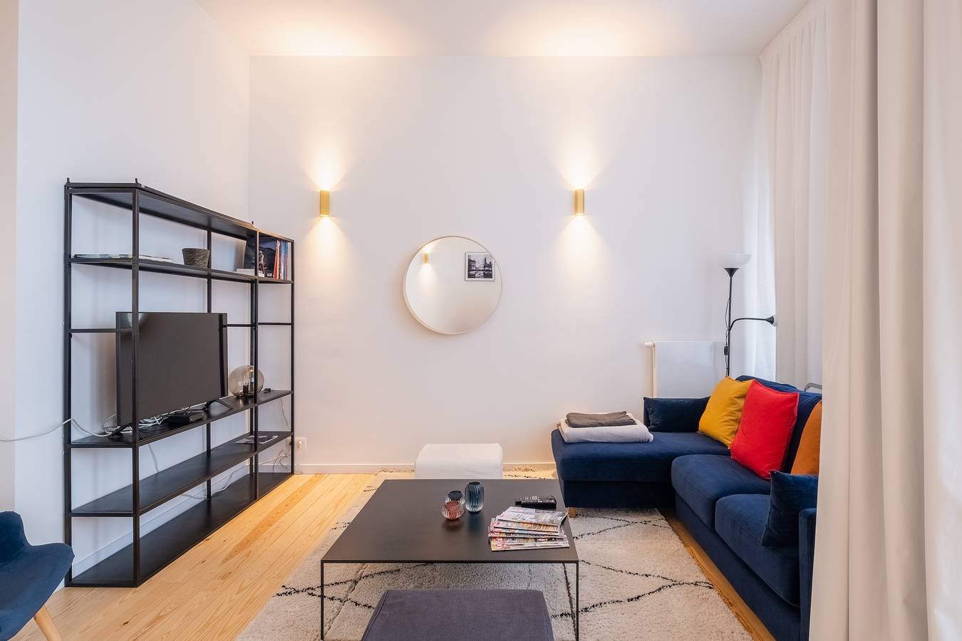 Appartement entier, Françaisappartement de 80 m² avec check-in automatique in Saint-Gilles (Belgique), Région de Bruxelles
