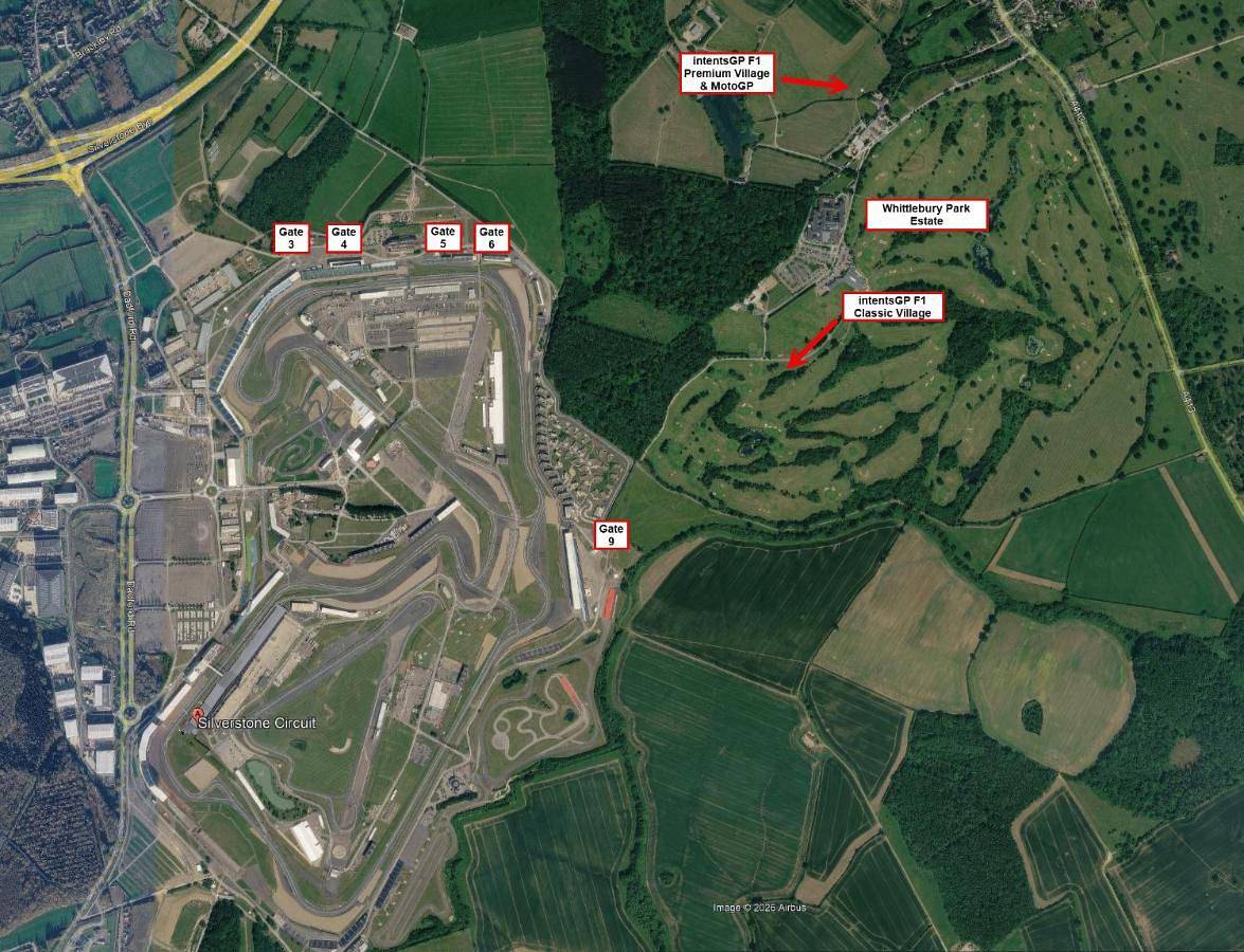 British Motogp 2 Person Standard Tent in Whittlebury, Northamptonshire