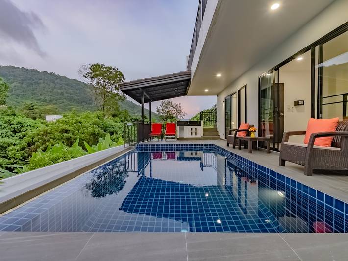 Villa für 10 Personen, mit Balkon/Terrasse und Ausblick in Phuket