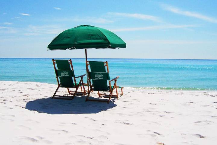 Vacation rental for 6 people, with balcony and hot tub as well as pool in Okaloosa Island