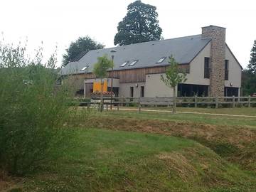 Appartement de vacances pour 21 personnes, avec jardin dans la Manche