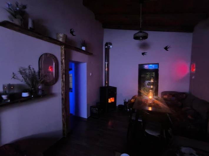 Ferienhaus für 3 Personen, mit Terrasse