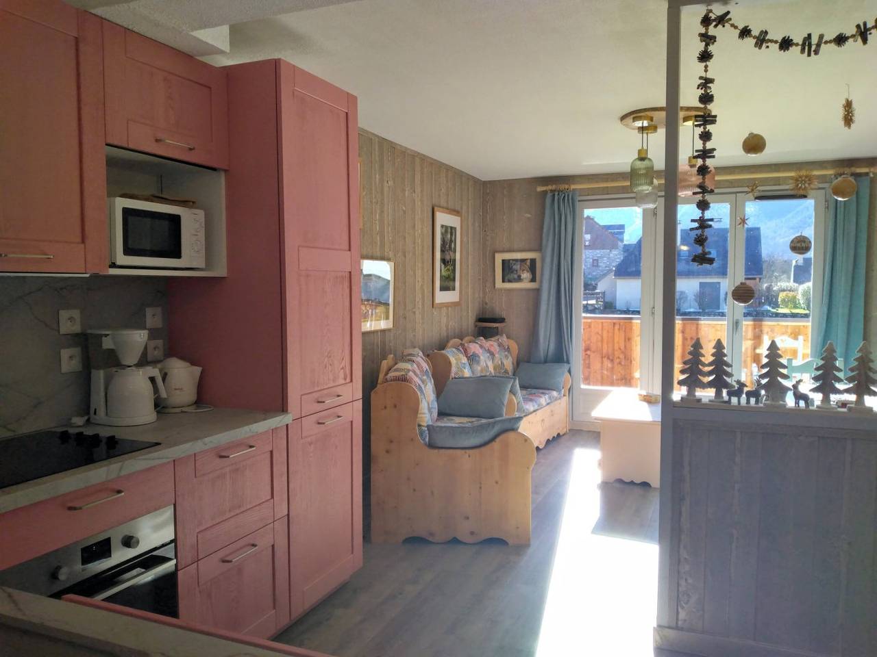 Appartement entier, Appartement Loudenvielle, 2 chambres, balcon, garage in Loudenvielle, Pyrénées
