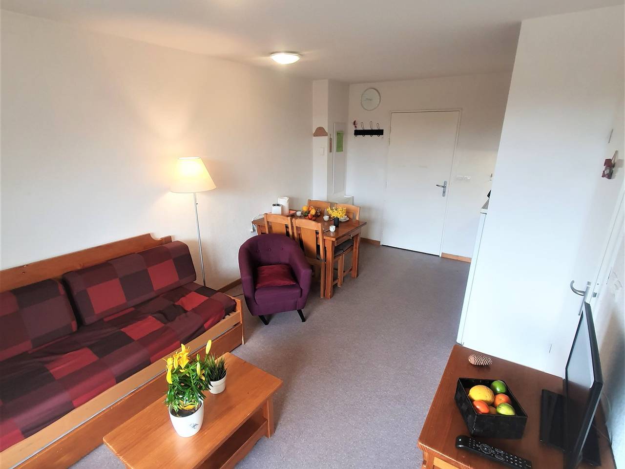 Ganze Wohnung, Geräumiges Apartment für 4 mit Balkon in Superdévoluy in Saint-Étienne-en-Dévoluy, Le Dévoluy