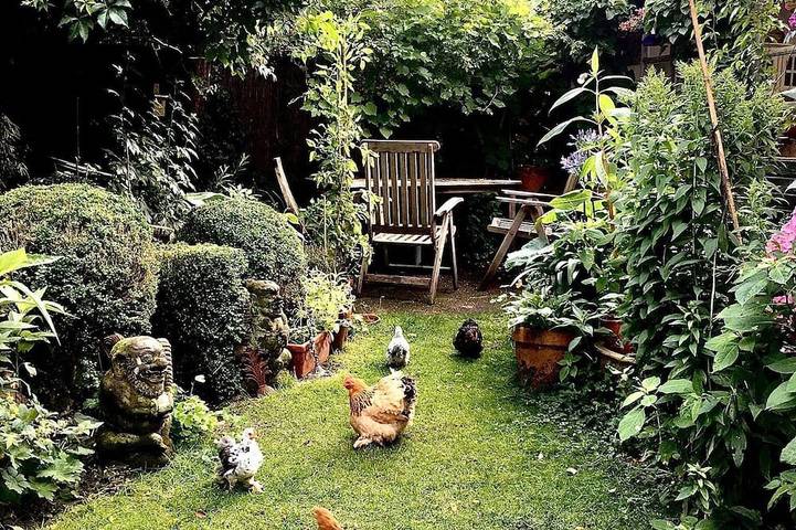 Apartamento para 5 personas, con jardín en Ámsterdam