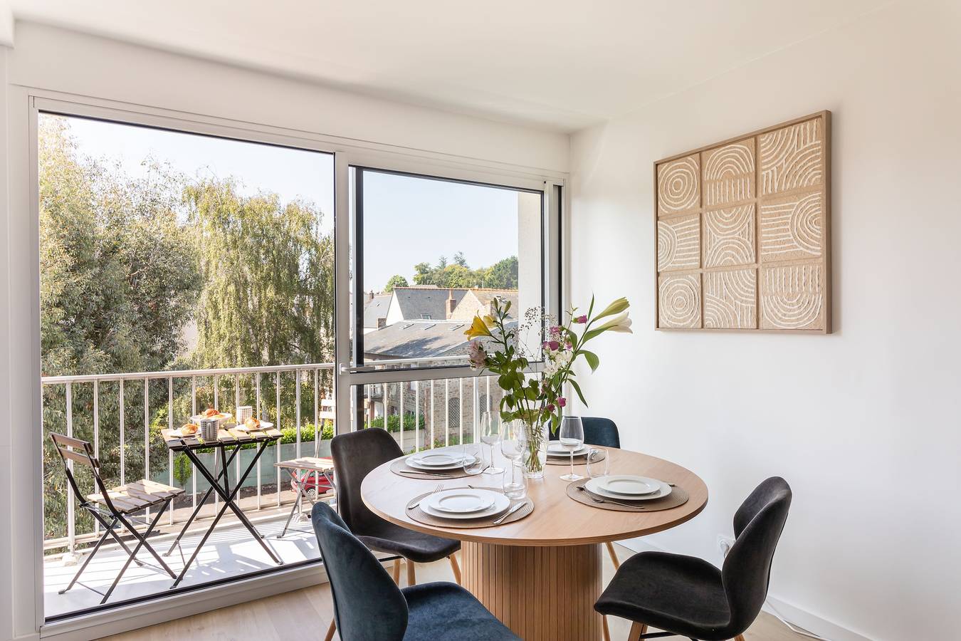 Ganze Wohnung, Ferienwohnung für 4 Personen mit Balkon in Dinard, Saint-Malo und Umgebung