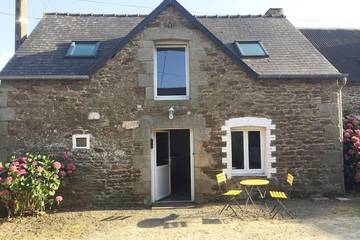 Location de vacances pour 3 personnes, animaux acceptés à Pleslin-Trigavou