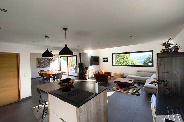 Holiday home for 8 people, with hot tub and terrace as well as sauna - 1