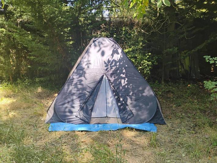 Tente pour 2 personnes, avec Jardin et Vue
