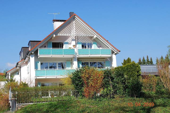Ferienwohnung für 4 Personen, mit Balkon und Terrasse sowie Seeblick in Landkreis Lindau