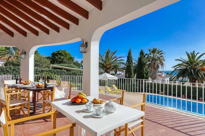 Villa pour 9 personnes avec terrasse in Punta Prima, Sant Lluís