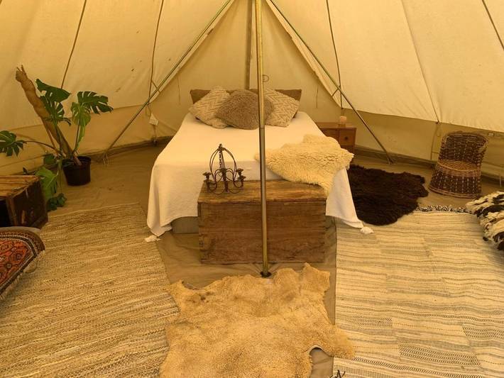Glamping for 5 people, with Terrace and Garden as well as View in Brighton