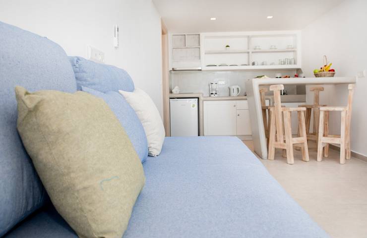 Studio für 2 Personen, mit Garten auf Paros