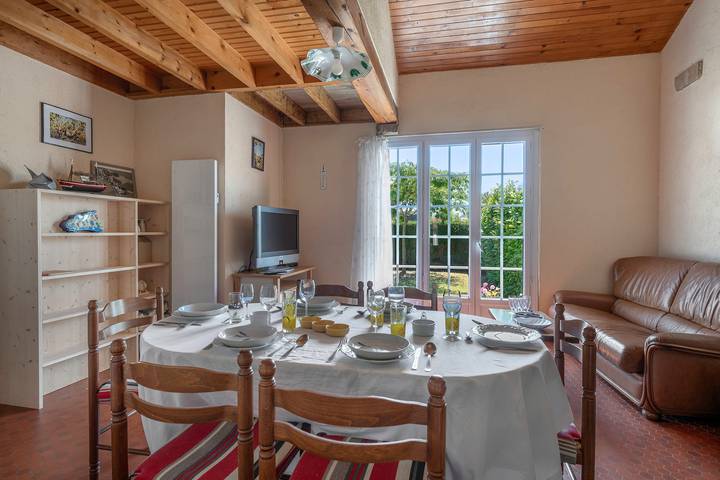 Maison de vacances pour 6 personnes, avec Jardin