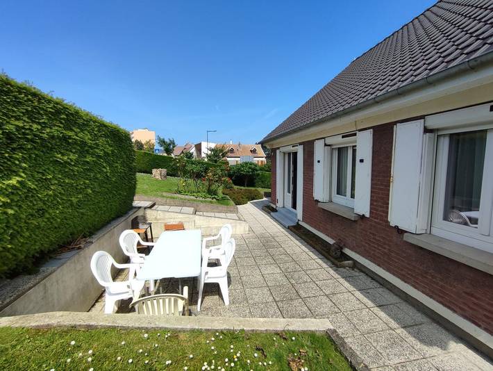 Maison de vacances pour 5 personnes, avec Terrasse ainsi que Jardin et Vue à Le Tréport