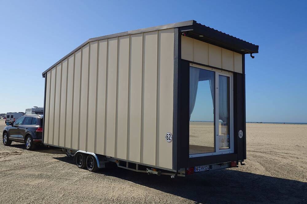 Tiny House 900 m from the sea in Lakolk, Wadden Sea National Park