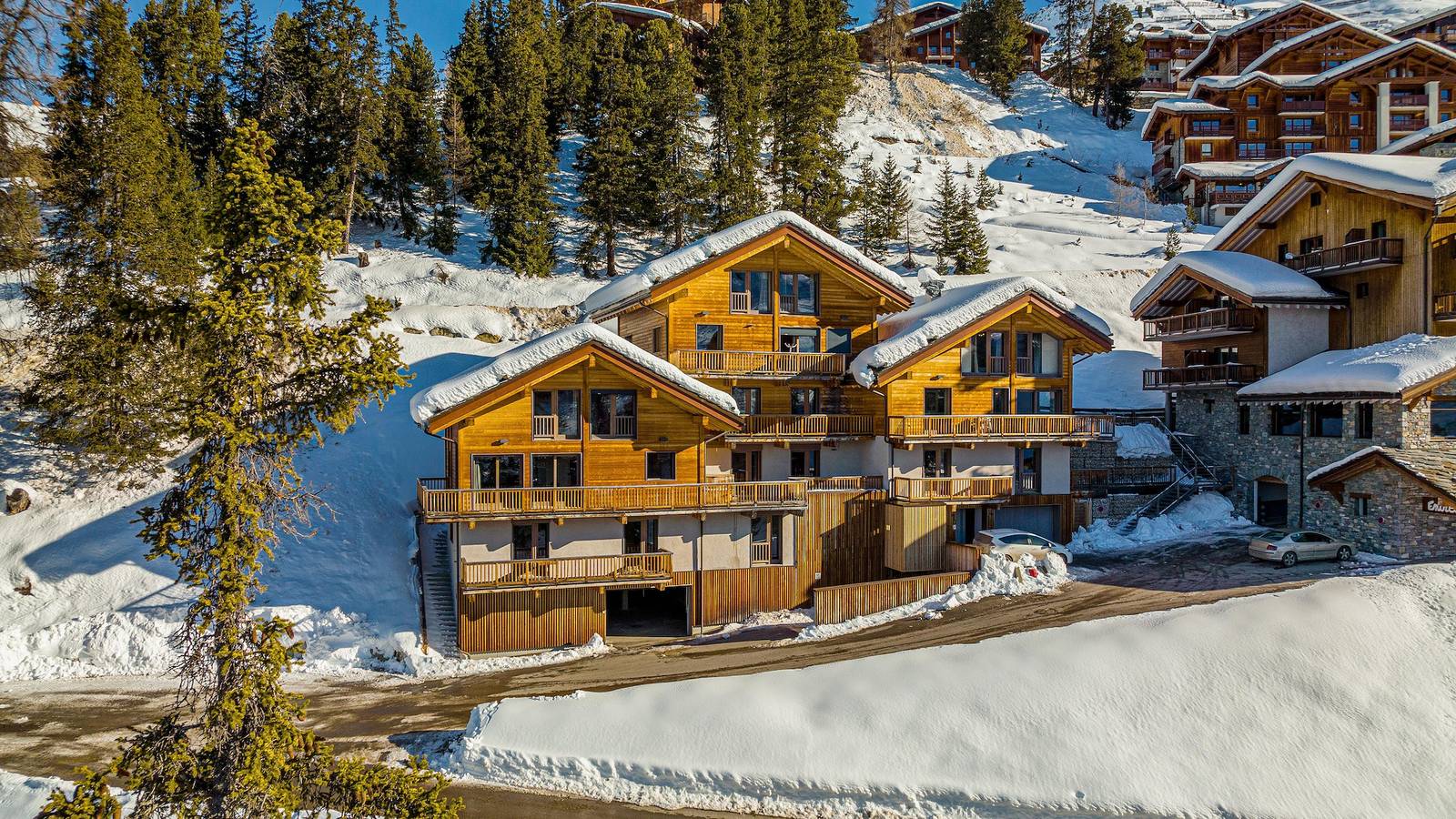 Chalet Juliette - 8 Zimmer Chalet für 14 Personen in Belle Plagne, La Plagne-Tarentaise