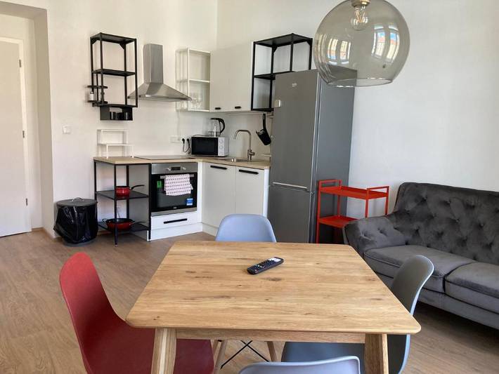 Apartahotel para 8 personas en Praga