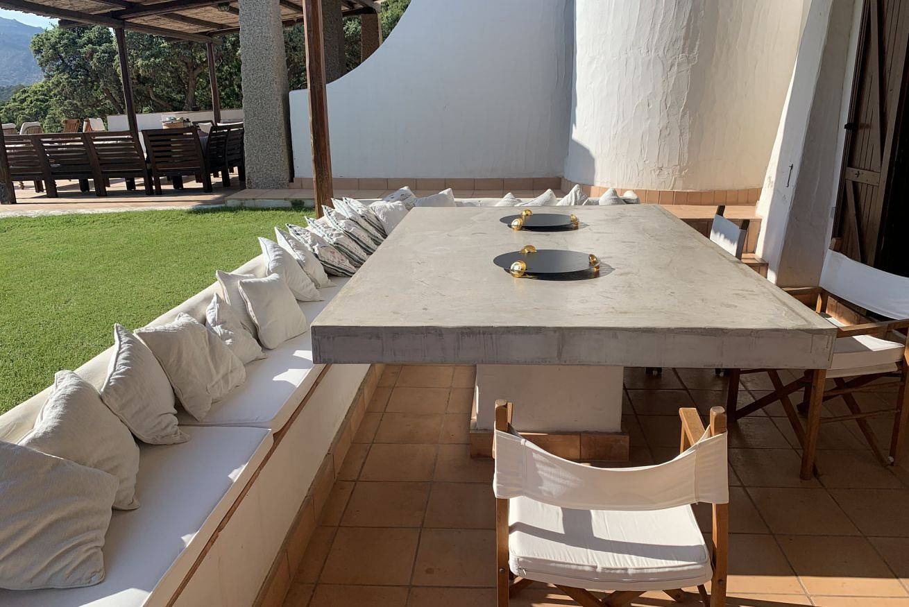 Villa Blu - con vista e accesso privato sul mare in Notteri, Villasimius