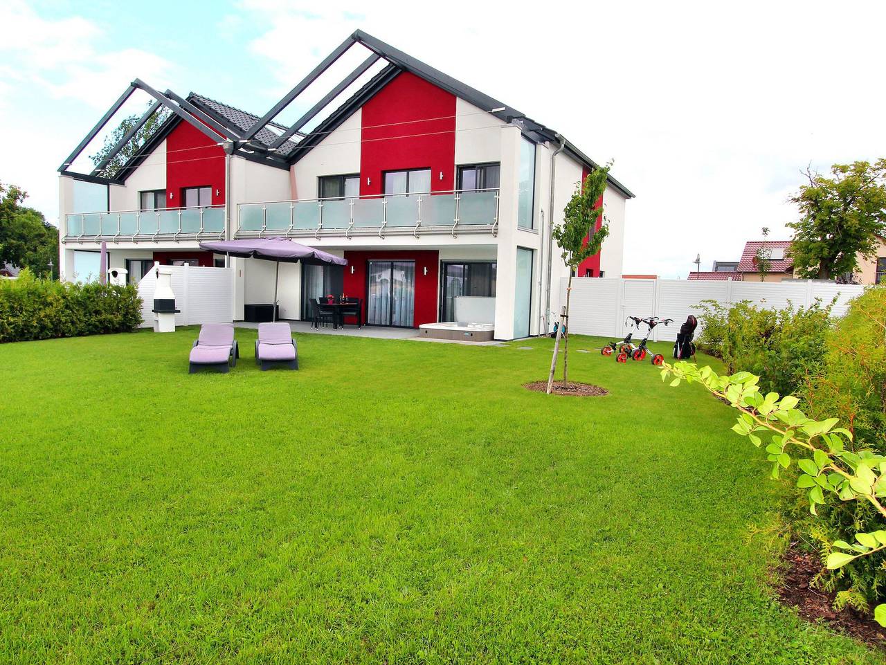 Ganze Ferienwohnung, Villa Grande / Luxus-Eg-Fewo Gleneagles in Göhren-Lebbin, Mecklenburgische Seenplatte