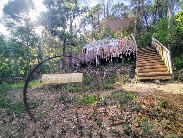 Camping pour 3 personnes, avec vue