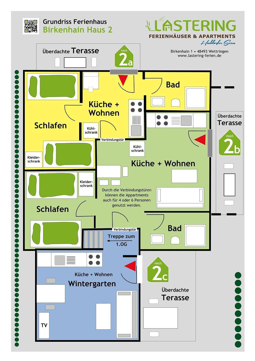 Ganze Wohnung, "Entspannung pur im Birkenhain: Dein Rückzugsort in der Natur!" in Wettringen, Emsland