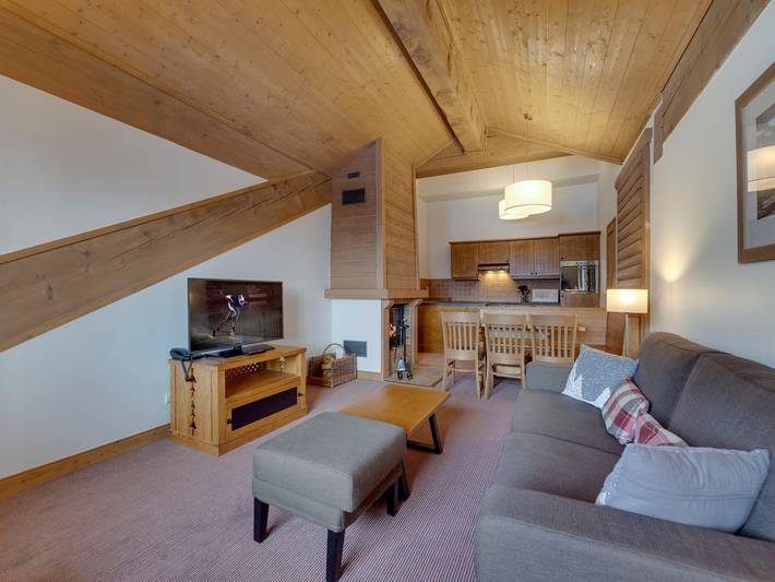 Gîte pour 6 personnes, avec piscine dans Arc 1950 - 2