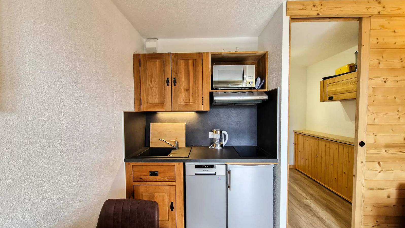 Gehele studio, Volledig gerenoveerde studio met cabine · Centrum station · Balkon in Flaine, Arâches-la-Frasse