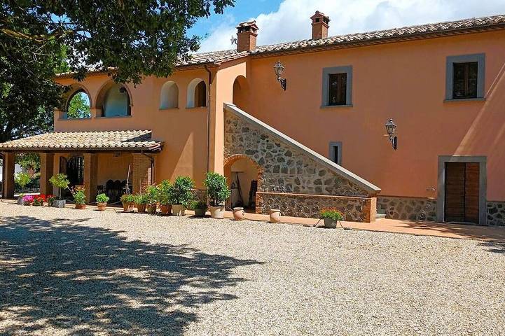 LaPorcilaia Urlaubshimmel im Herzen Italiens Große sonnige atemberaubende Aussicht in Orvieto, Terni Provinz