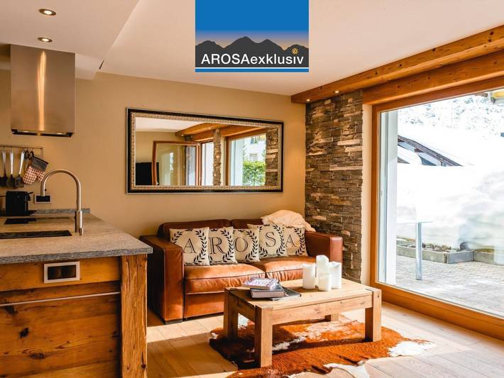 Ferienwohnung für 4 Personen, mit Terrasse in Arosa