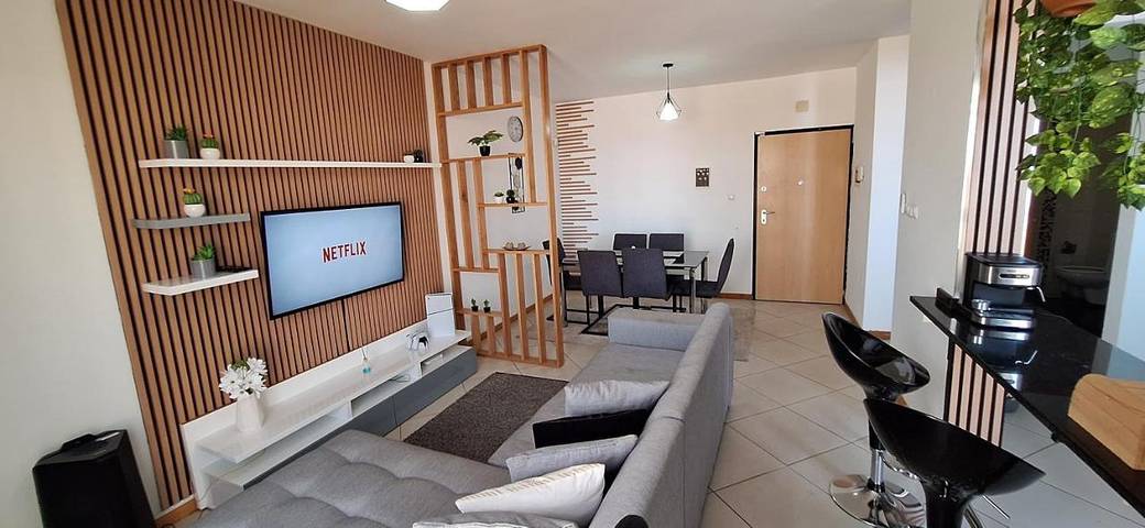 Gîte pour 5 personnes, avec terrasse et vue dans Praia