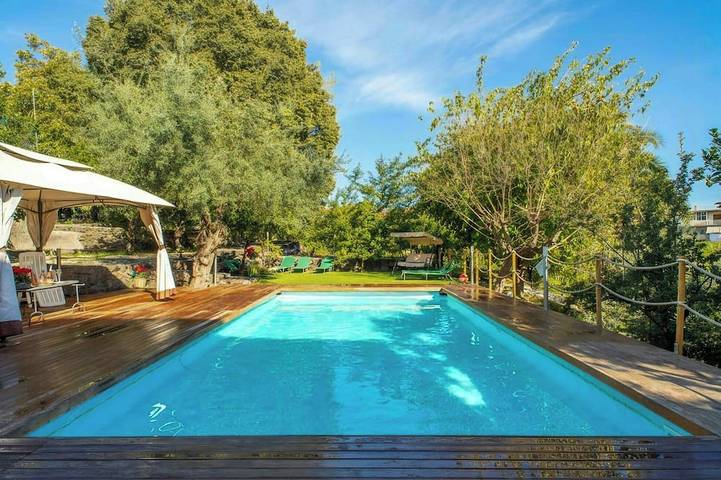 Maison de vacances pour 12 personnes, avec jardin et piscine