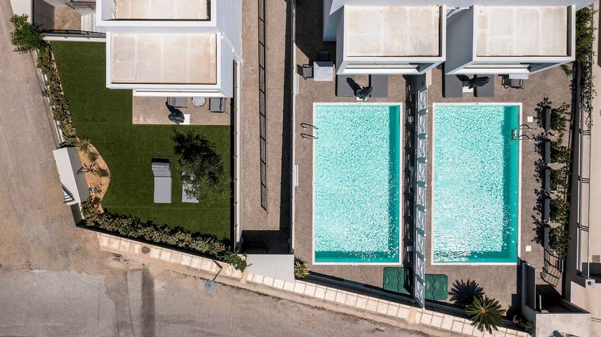 Casa de vacaciones para 5 personas, con Balcón además de Jardín y Piscina en Bodrum