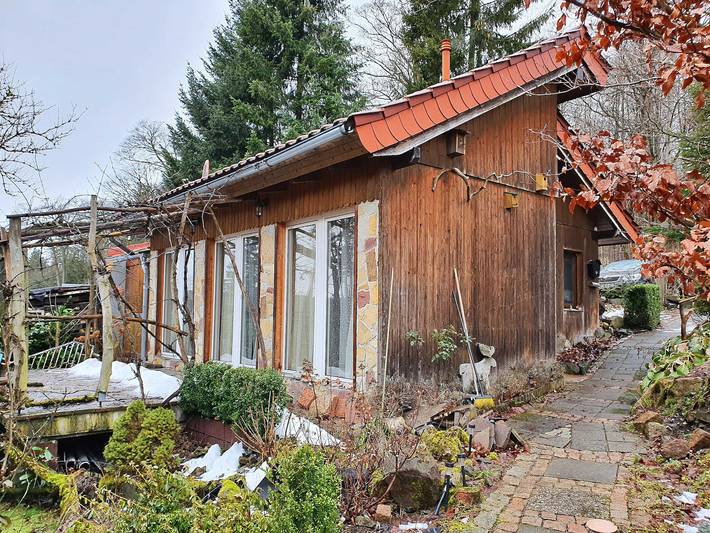 Ferienwohnung für 4 Personen, mit Balkon und Terrasse sowie Garten und Sauna in Elend