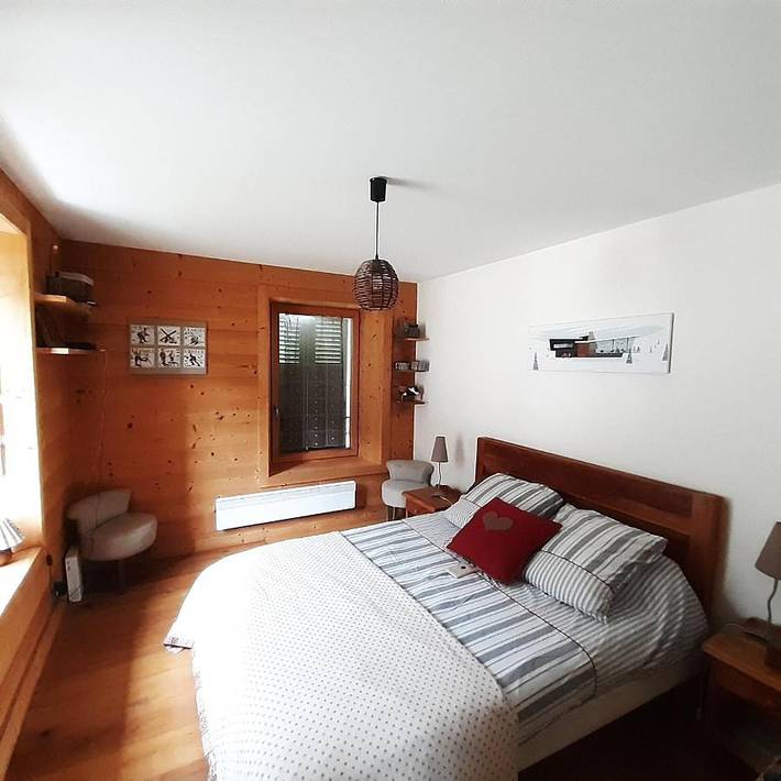 Gîte pour 5 personnes, avec vue et balcon dans Les Bossons - 2