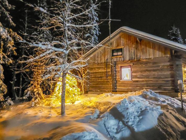 Karhunkelo in Aikkila, Nordösterbotten