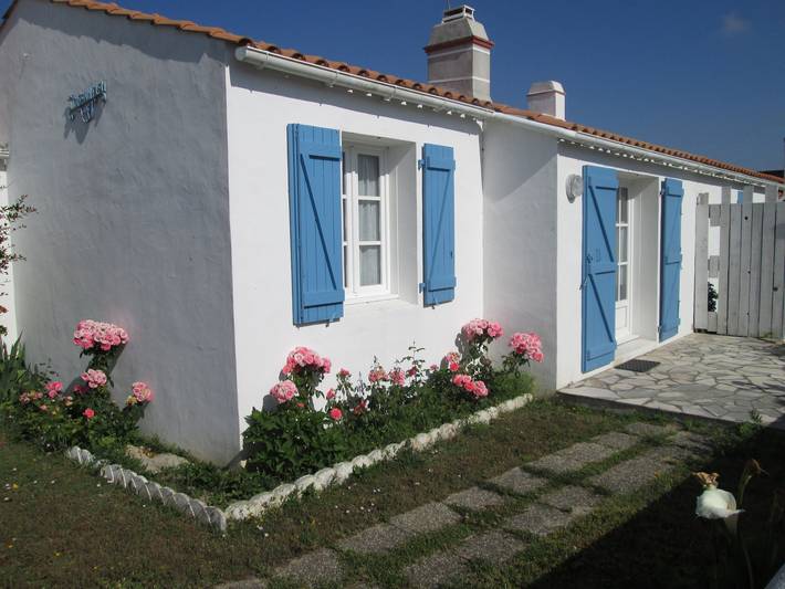 Ferienhaus für 4 Personen, mit Terrasse und Garten