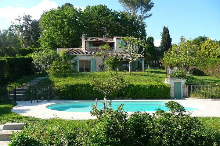 Villa pour 9 personnes, avec jardin, animaux acceptés à Opio
