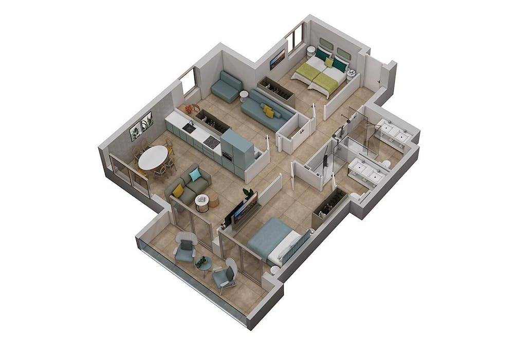Entire apartment, Apartment 3 bedroom | first floor | mountain view in La Caleta, Adeje