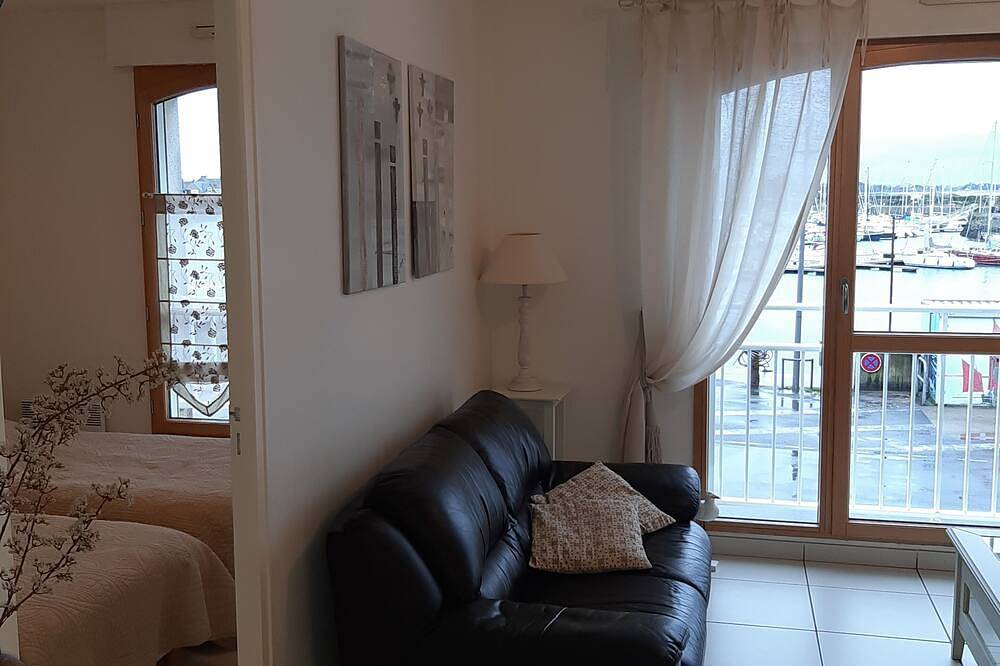 Appartement entier, Appartement avec vue sur le port de Saint Vaast la Hougue in Saint-Vaast-la-Hougue, Région de Cherbourg