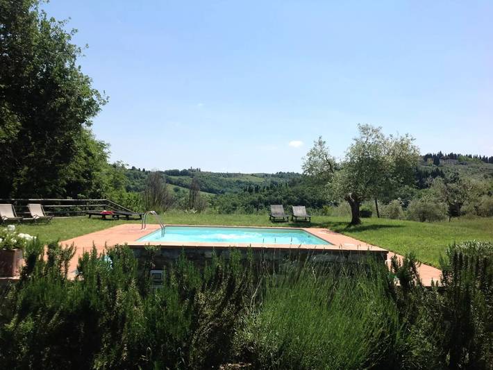 Location de vacances pour 12 personnes, avec piscine et jardin à San Casciano in Val di Pesa - 4