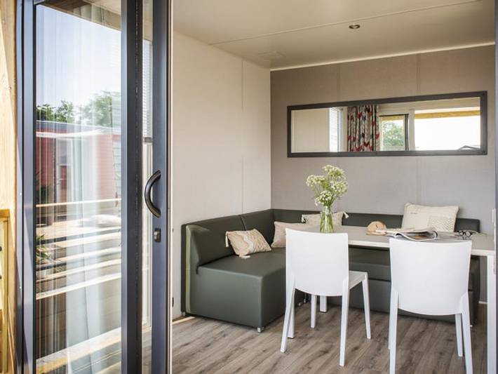 Camping Pascalounet - Mobilheim 4 personen - Mobilheim Confort + in Martigues, Mittelmeerküste (Frankreich)