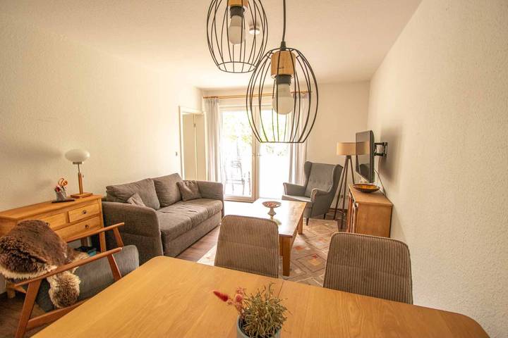 Ferienwohnung für 4 Personen, mit Garten