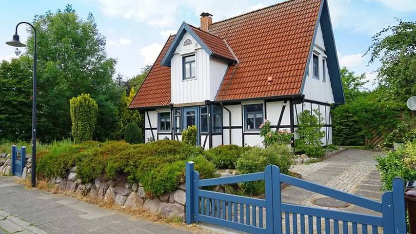 Ferienhaus für 4 Personen, mit Terrasse und Garten in der Eckernförder Bucht