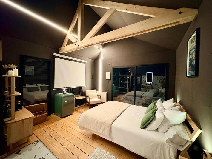 Gîte pour 2 personnes, avec terrasse ainsi que vue et jardin à Valliquerville - 3