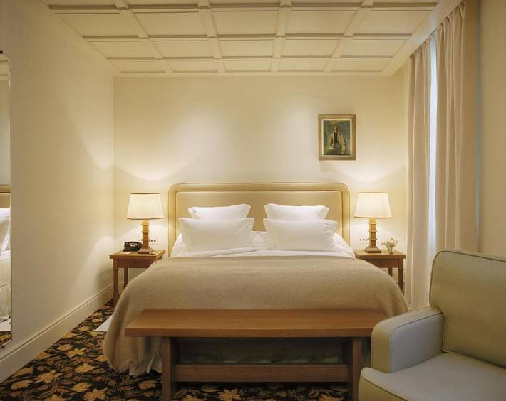 Hôtel pour 2 personnes, avec sauna et piscine ainsi que vue et terrasse
