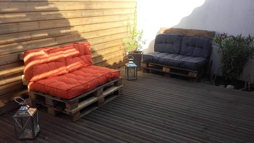 Maison de vacances pour 4 personnes, avec jardin et terrasse