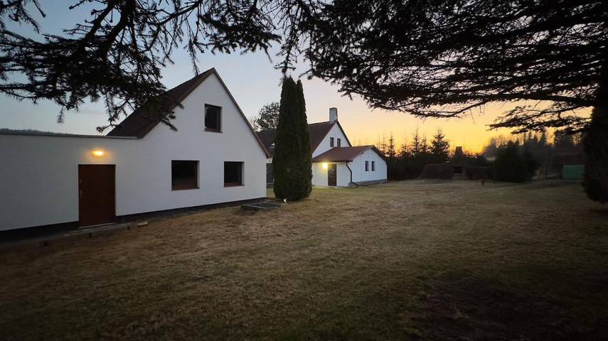 Ferienhaus für 25 Personen, mit Ausblick und Garten im Böhmerwald