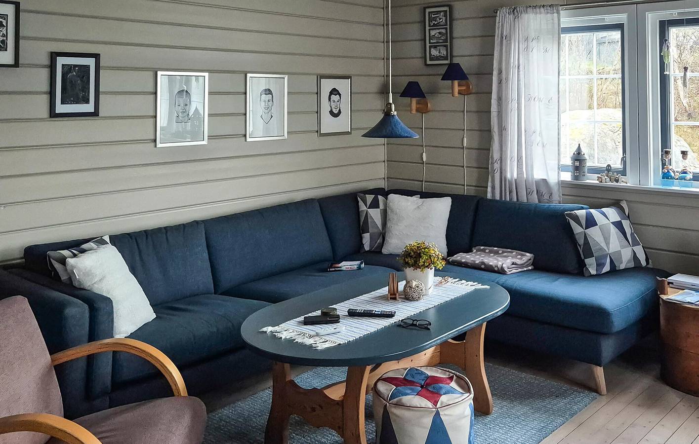 Ferienhaus für 4 Personen mit Terrasse in Vågan