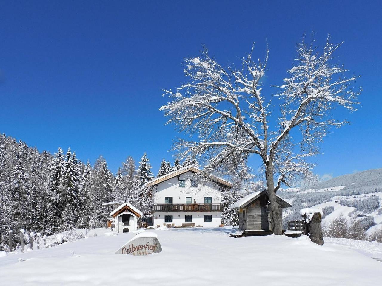 Ganze Wohnung, Bnb Lettnerhof – Familysuite 5. Mitten im Grünen, Südbalkon, Bergblick, Wlan. in Welsberg-Taisten, Östliche Dolomiten